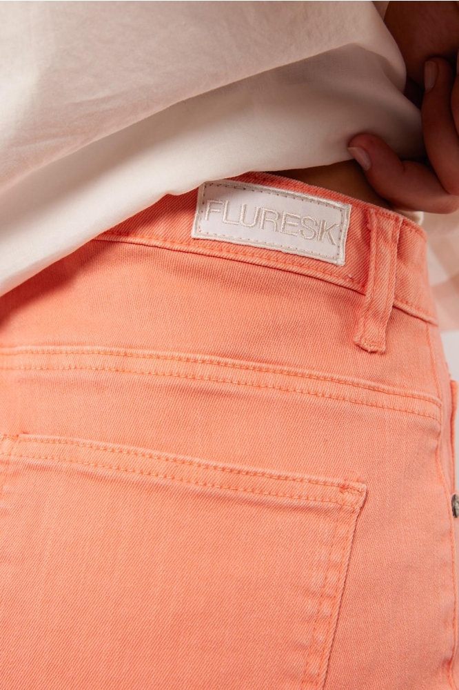 KESHIA SHORTS 25ZFNF04 231 FLOWER PEACH